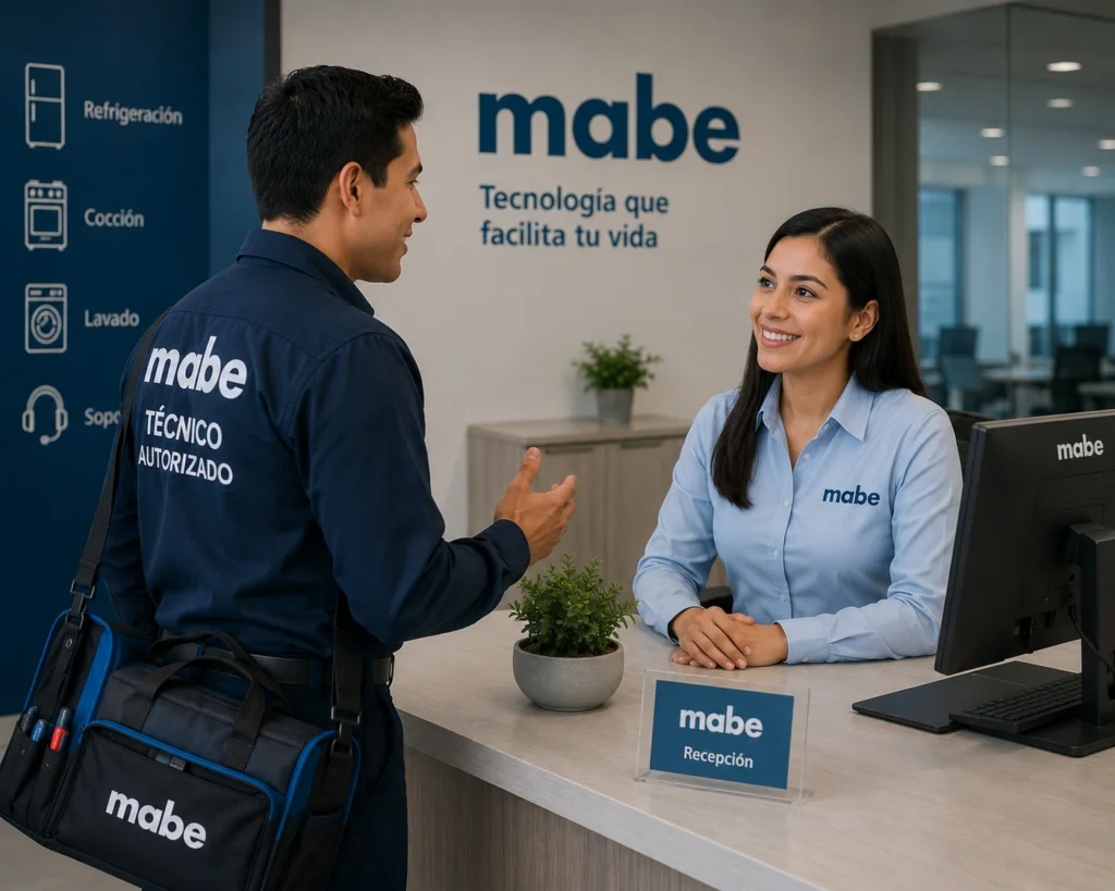 Equipo de servicio técnico autorizado Mabe en Guayaquil